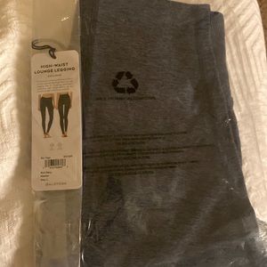 NWT Alo High-Waist Lounge Legging Heather Navy